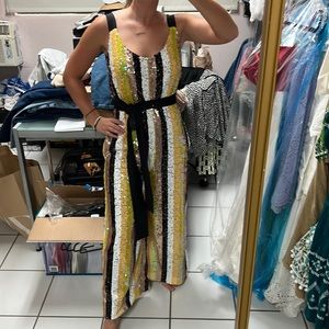 STAUD Glitter pant suit